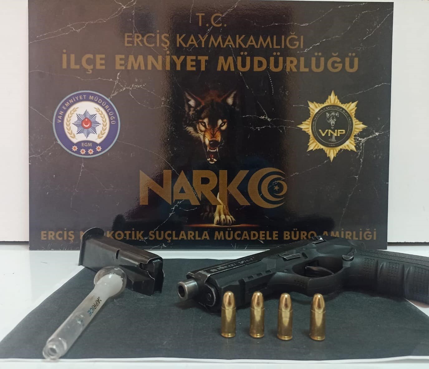 Erciş’te uyuşturucu madde operasyonu