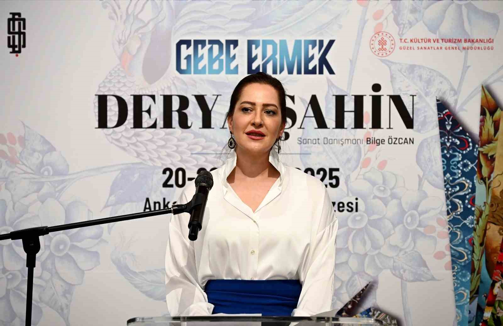 Doğum ve ölümü tuvale yansıttı