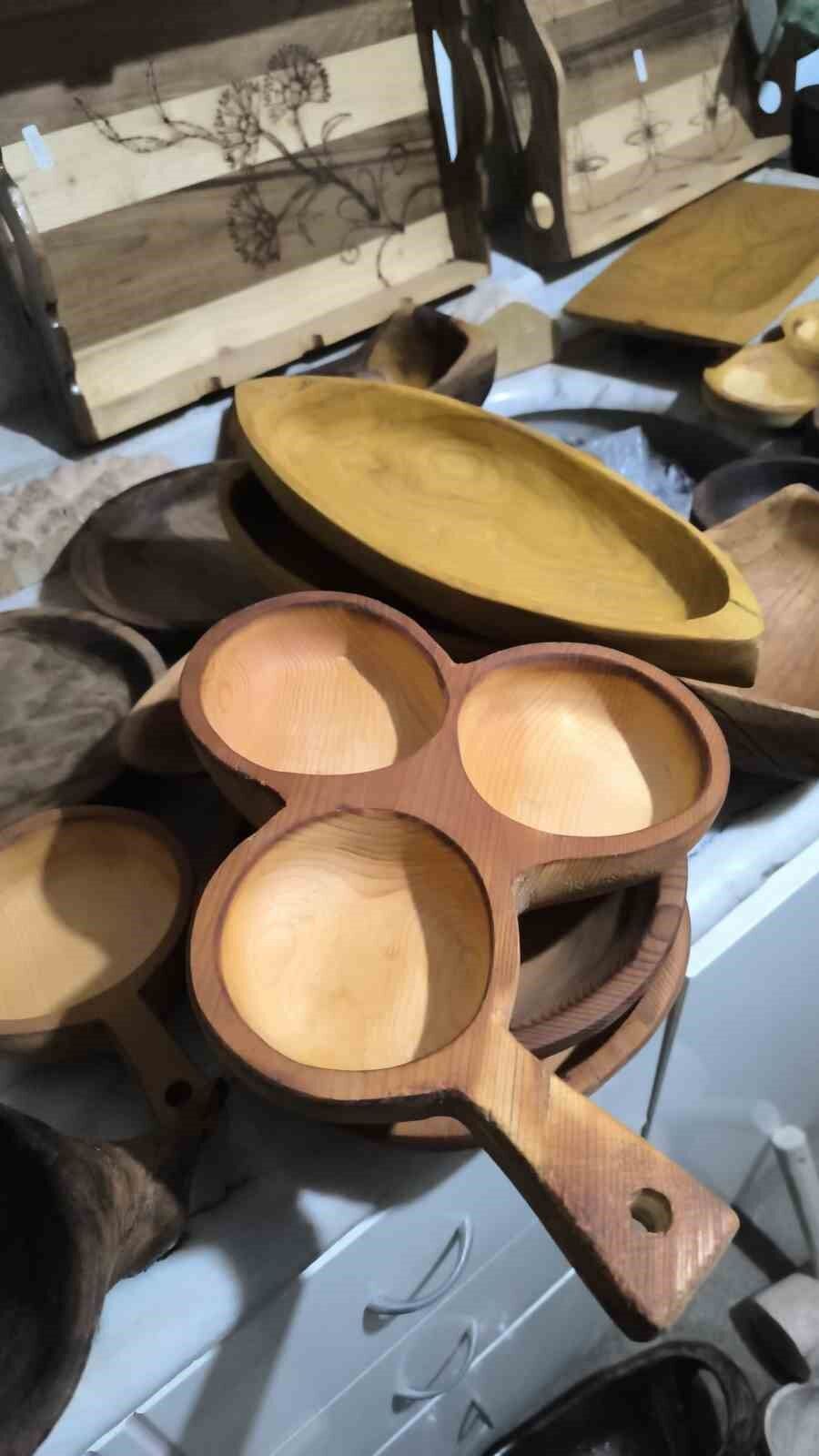 Ahşap oyma sanatını yaşatıyor