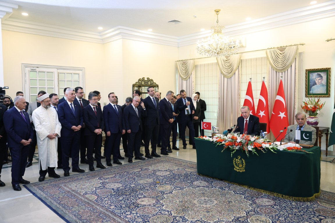 Cumhurbaşkanı Erdoğan: ''Filistin Devleti tesis edilmesi için sabırla mücadele edeceğiz