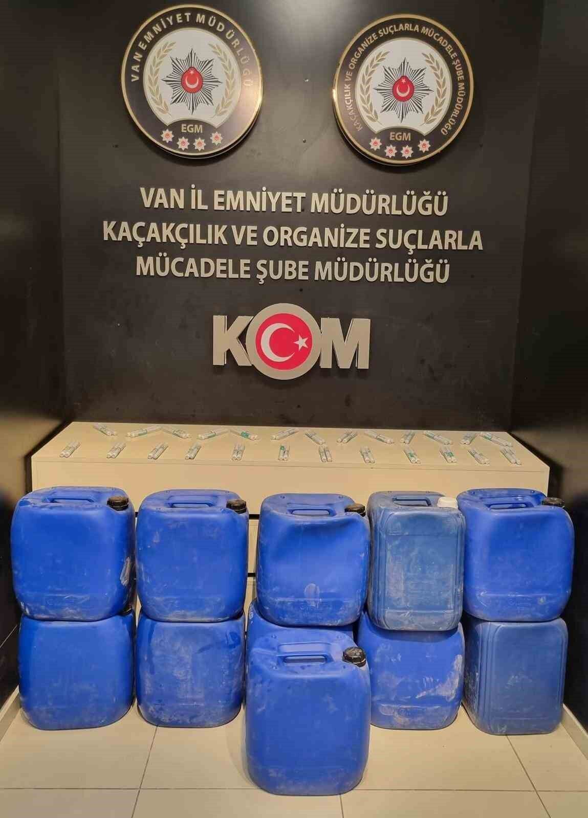 Van’da gümrük kaçakçılığı operasyonu