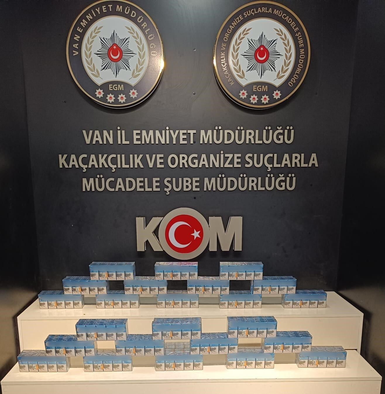 Van’da gümrük kaçakçılığı operasyonu