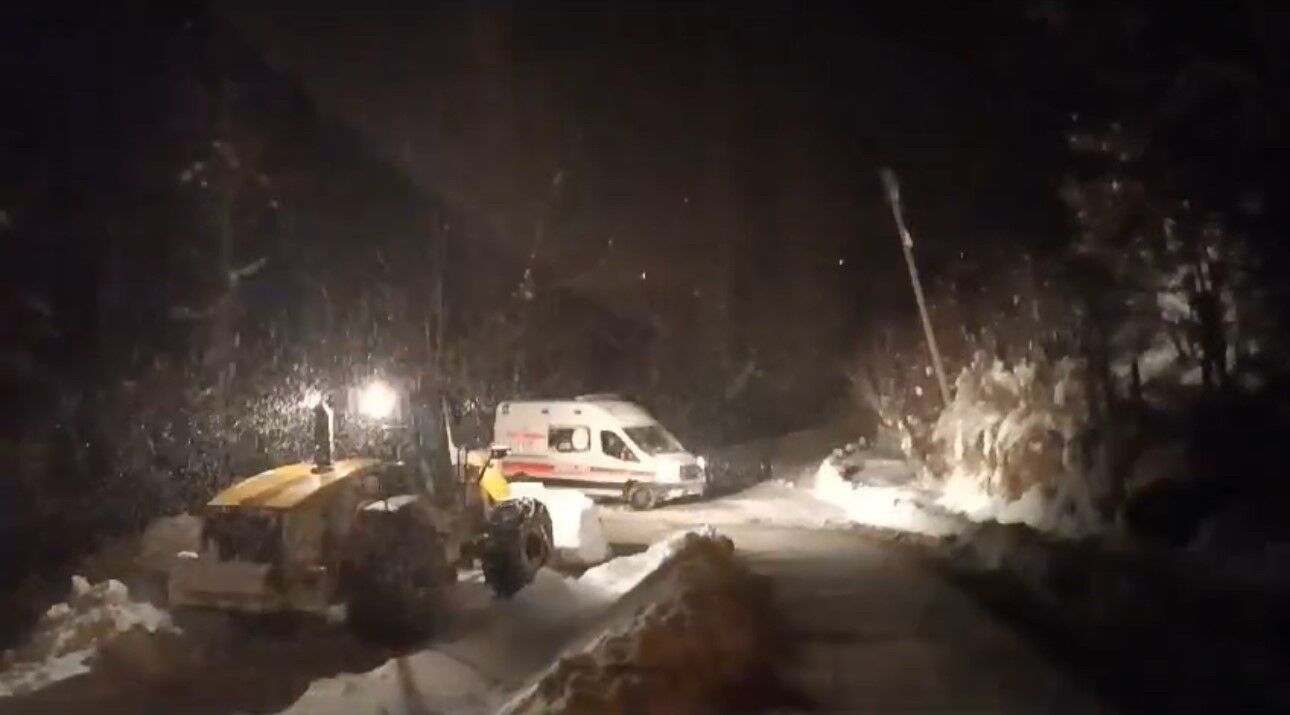 Yüksekova’da ekipler koah ve astım hastası için seferber oldular