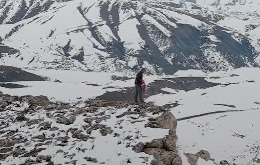 Doğu’da yaban hayvanları için doğaya yem bırakıldı