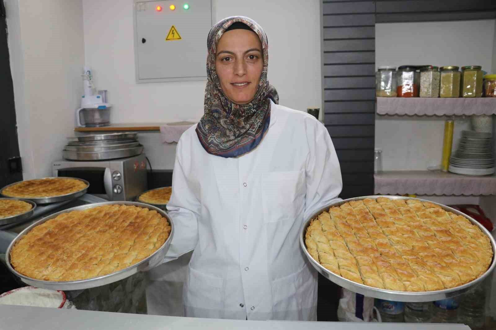 Van’da ev baklavalarına yoğun talep