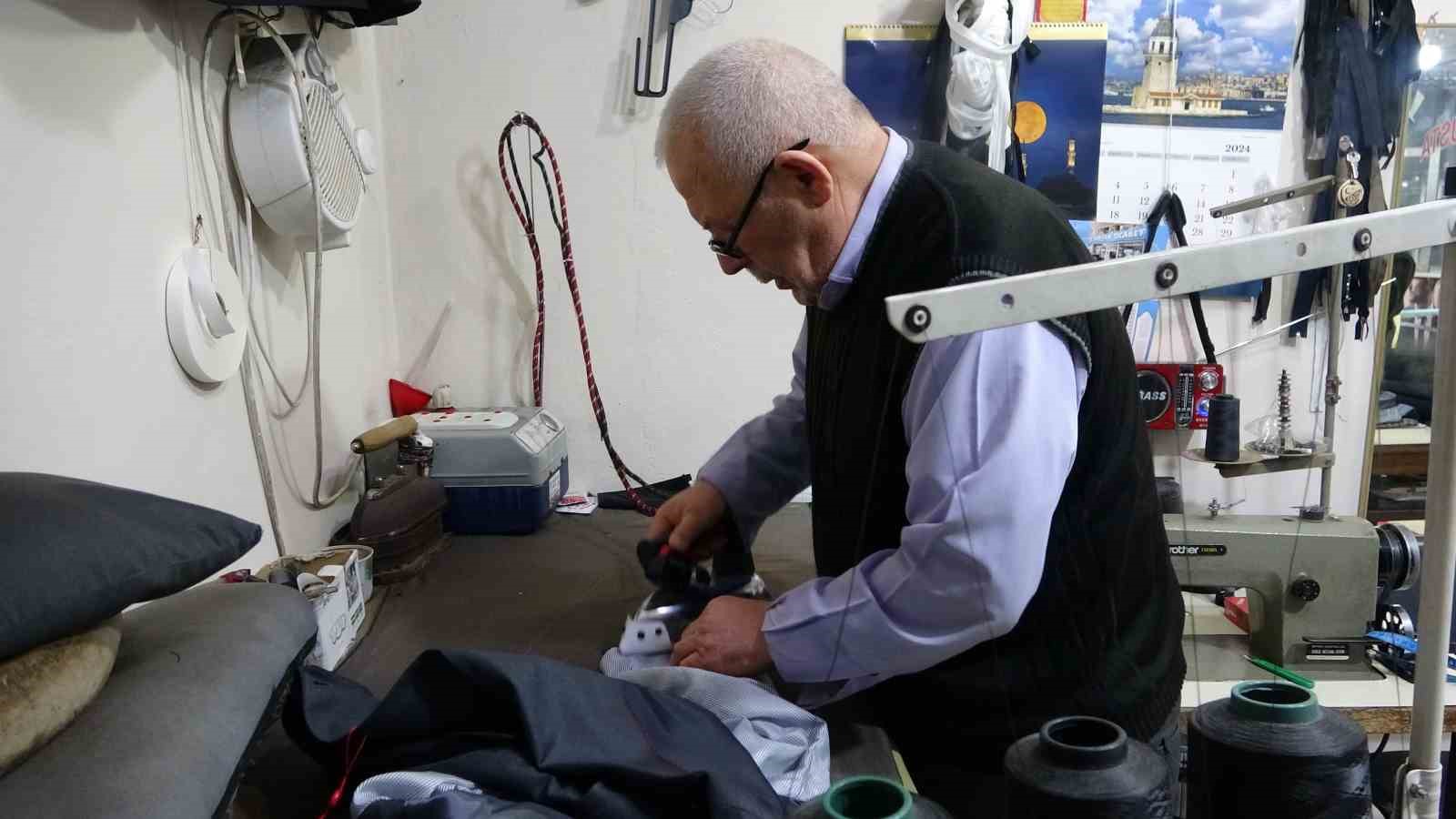 Terzilerde bayram öncesi tamir yoğunluğu