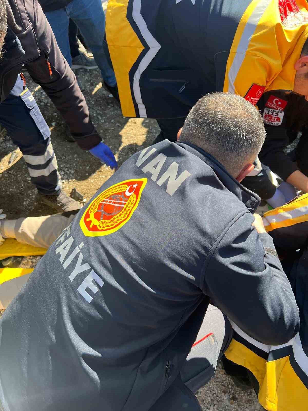 Van’da trafik kazası: 2 yaralı