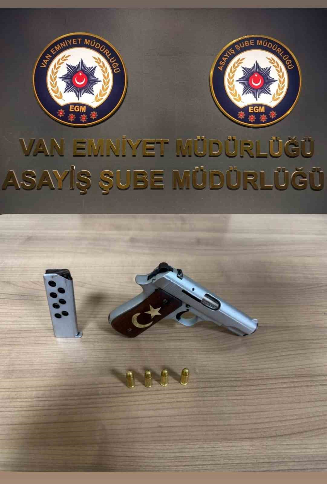 Van’da değişik suçlardan 58 kişi tutuklandı