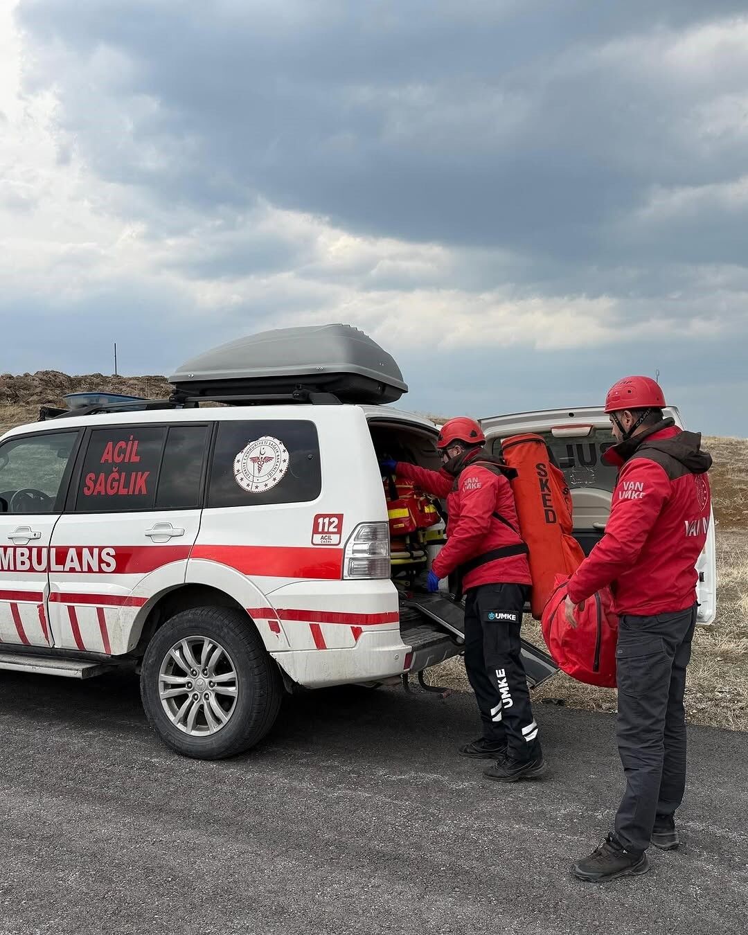 Artos Dağı’nda nefes kesen kurtarma operasyonu