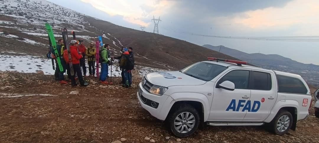 Artos Dağı’nda nefes kesen kurtarma operasyonu