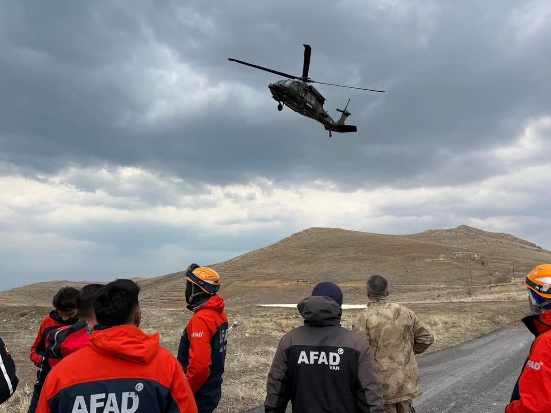 Artos Dağı’nda nefes kesen kurtarma operasyonu