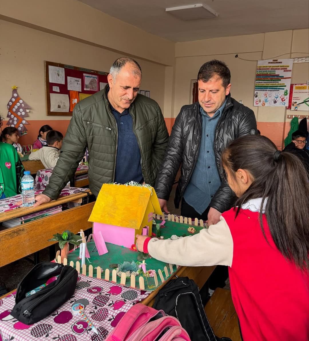 Diyadin’de öğrenciler yapay çevre tasarımı gerçekleştirdi