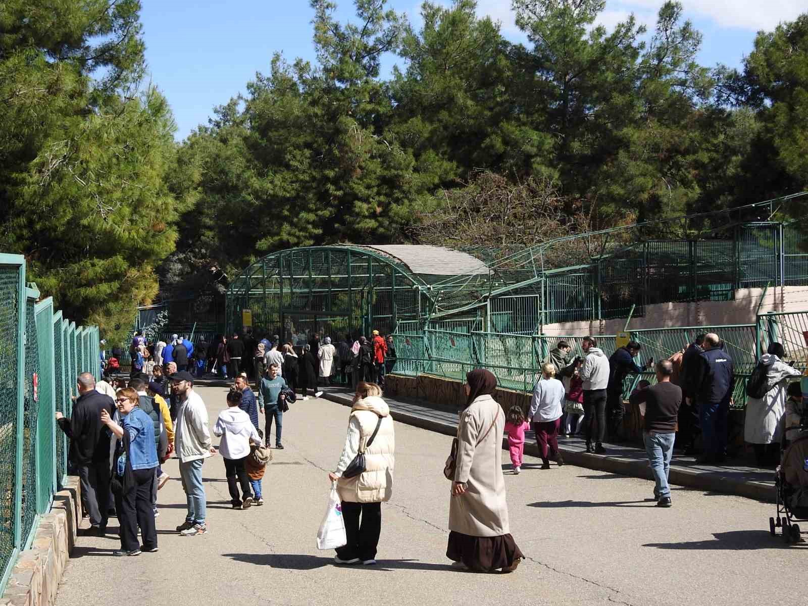 Gaziantep Doğal Yaşam Parkı’nda bayram rekoru