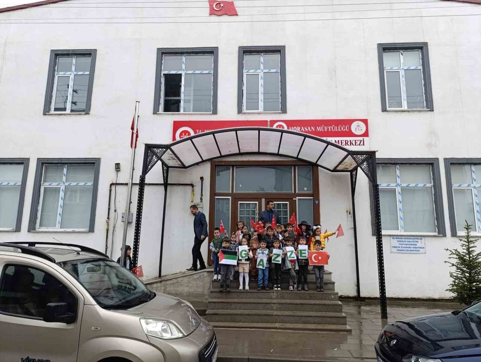 Koca yürekli miniklerden Gazzeli kardeşlerine anlamlı destek
