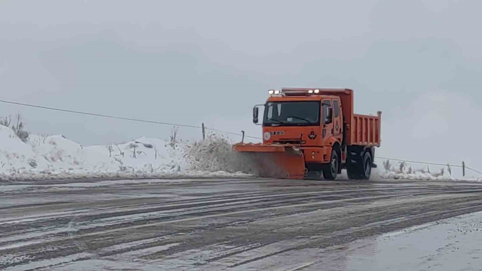 Van’da nisan karı ulaşımı olumsuz etkiliyor