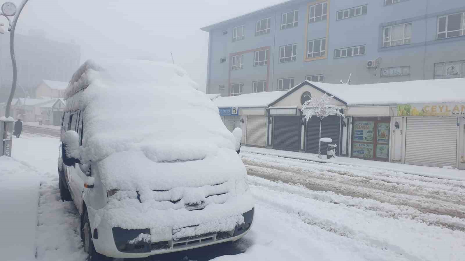 Başkale’de araçlar kara gömüldü: 13 yerleşim yerinin yolu ulaşıma kapandı