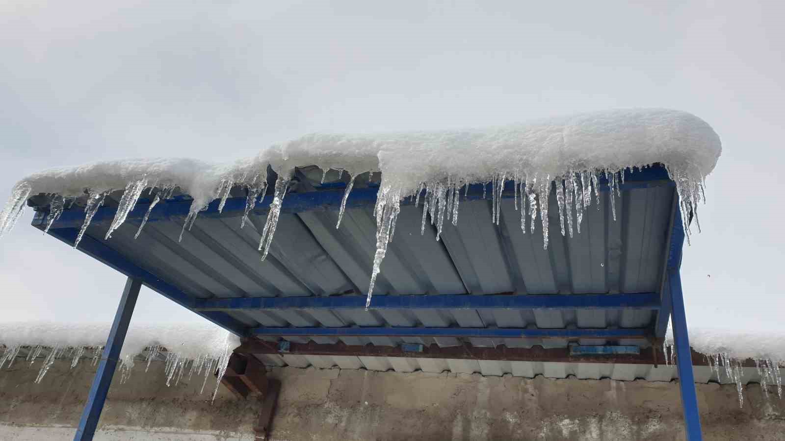 Başkale baharda dondu