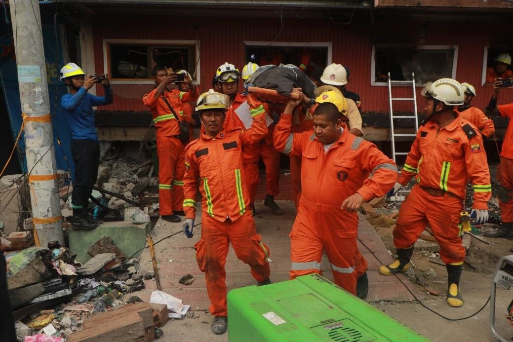 Myanmar'daki depremlerde can kaybı 3 bin 354'e yükseldi