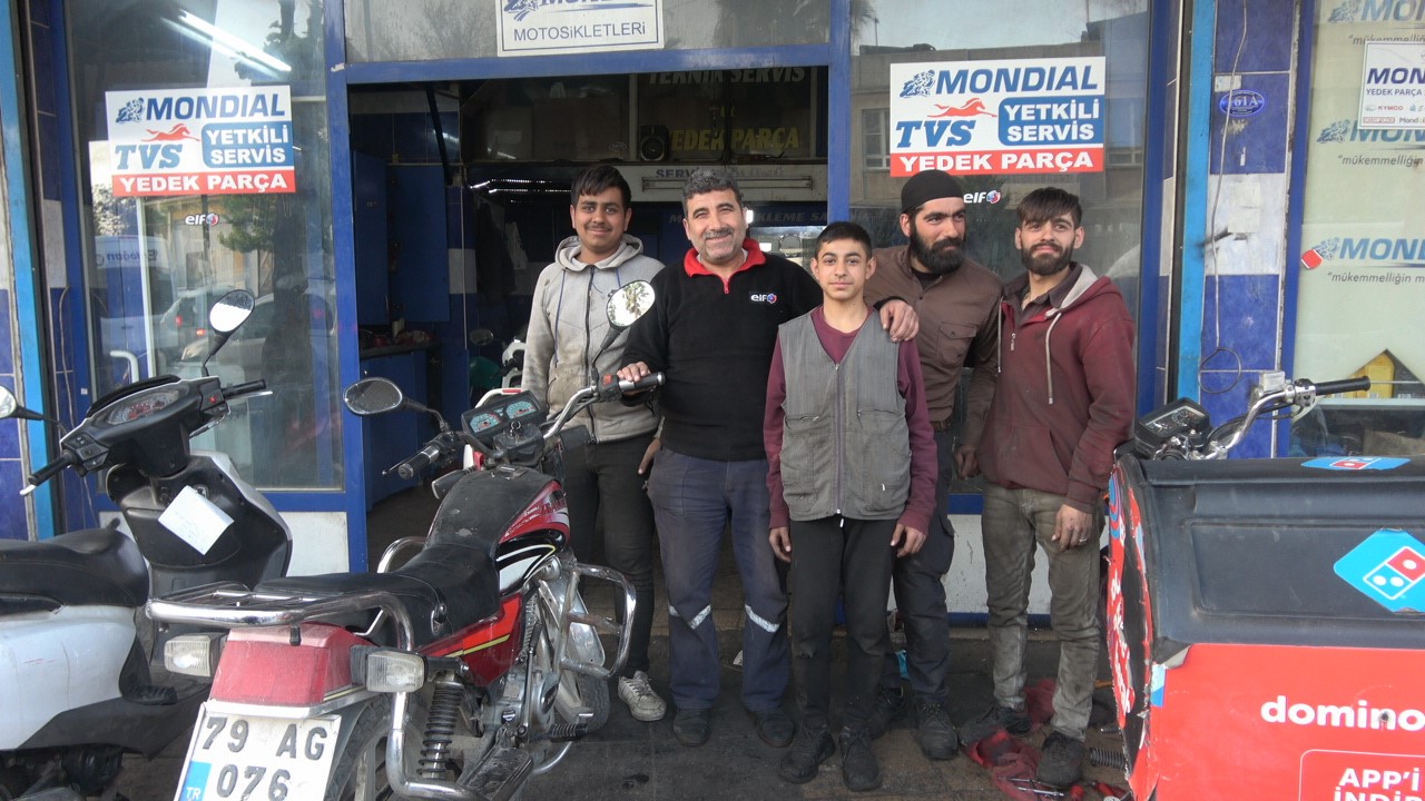 Motosiklet tutkusu meslekle buluştu