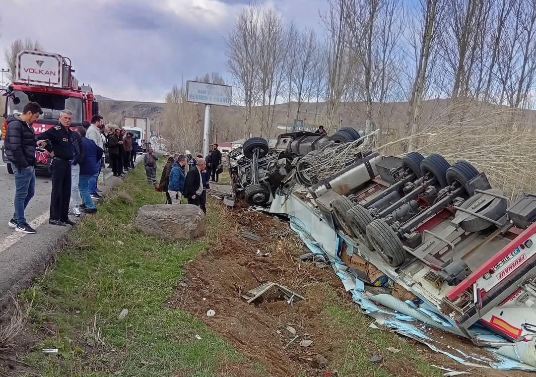 Van’da trafik kazası: 1 yaralı