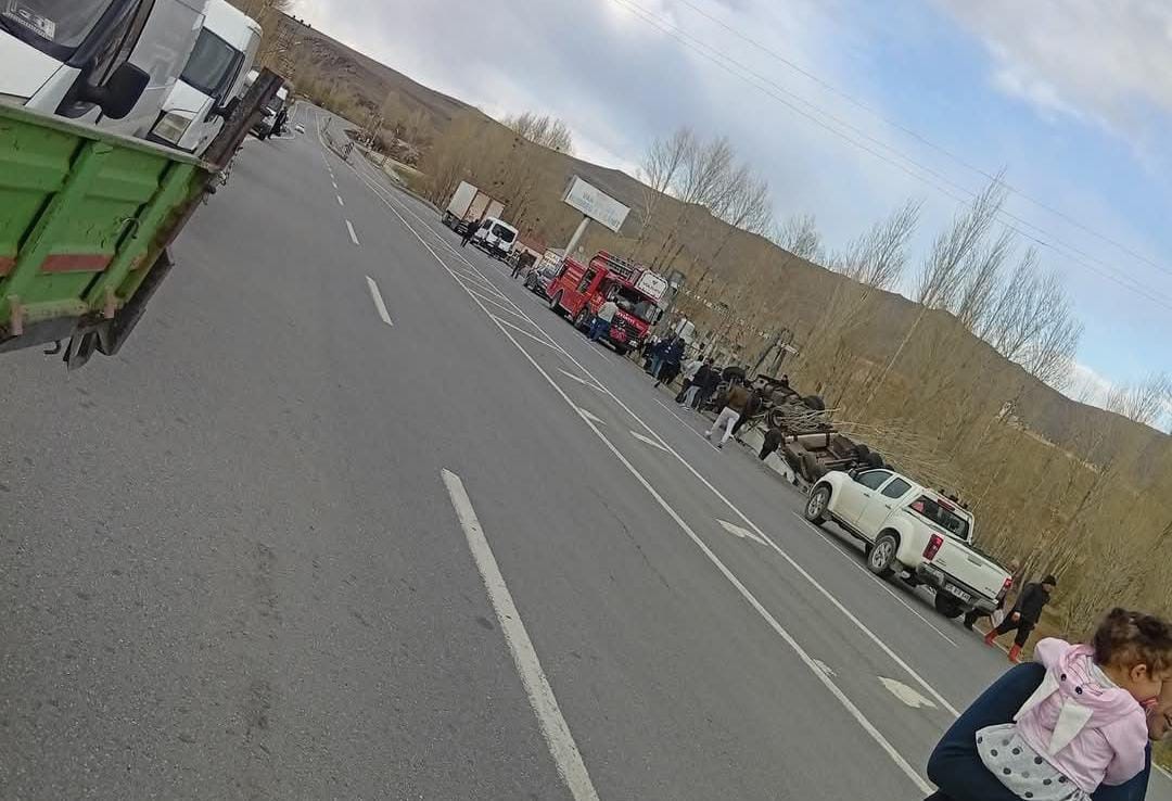 Van’da trafik kazası: 1 yaralı