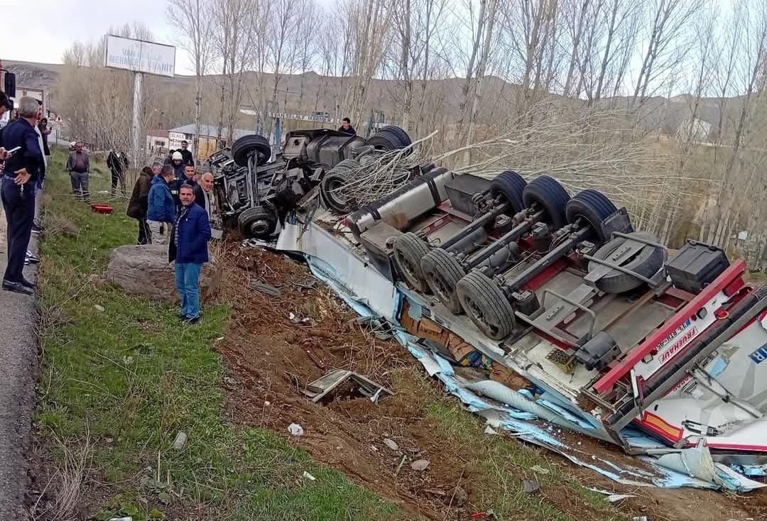 Van’da trafik kazası: 1 yaralı