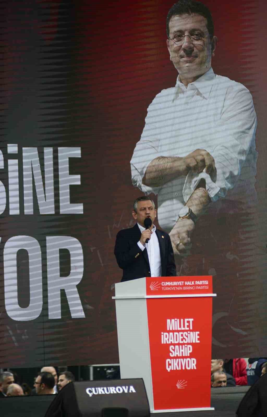 CHP Genel Başkanı Özel: 