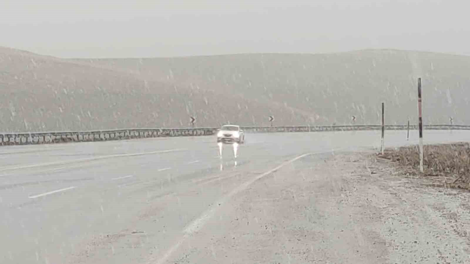 Van’da lapa lapa kar yağıyor