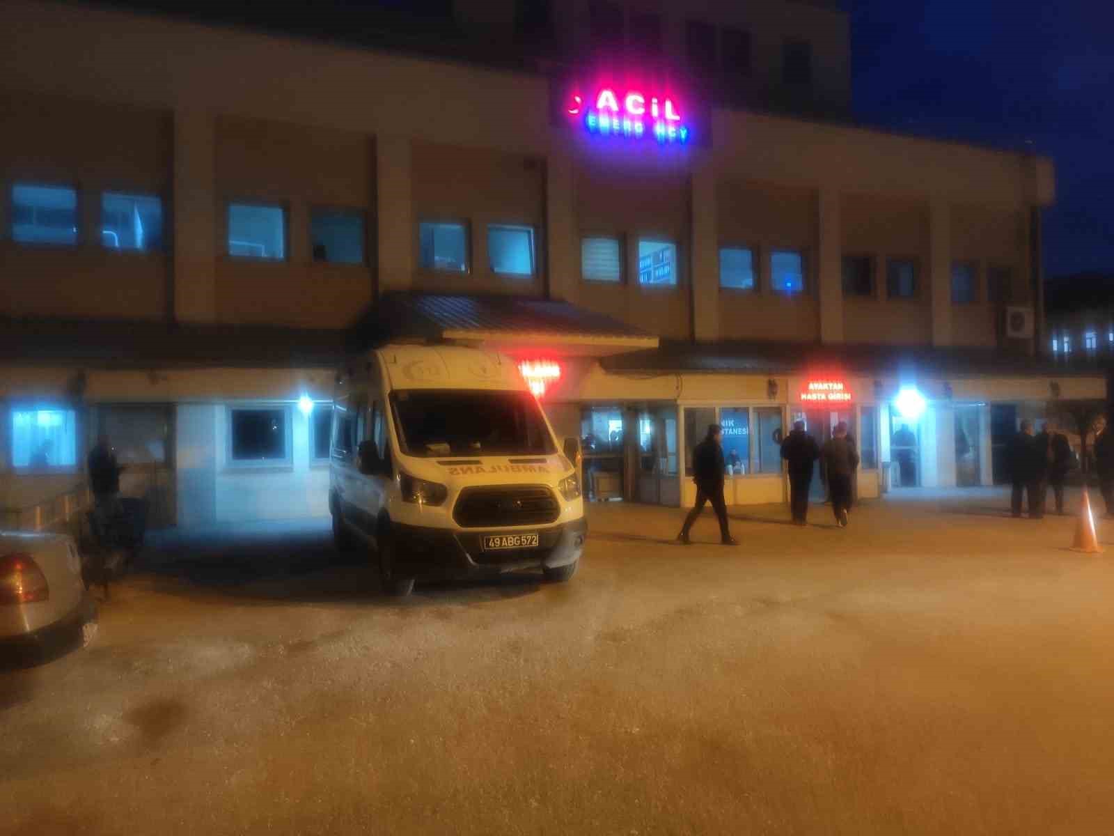 Muş’ta evin tavanı çöktü: 1 ölü