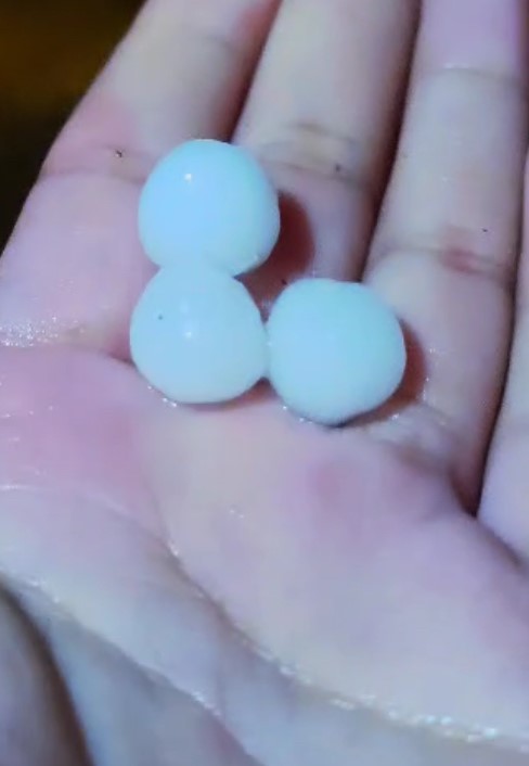 Şemdinli’de misket büyüklüğünden dolu yağdı