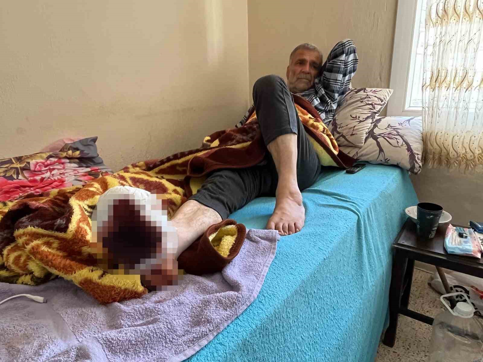 Şeker hastası Muzaffer Amca ağlayarak yardım istedi