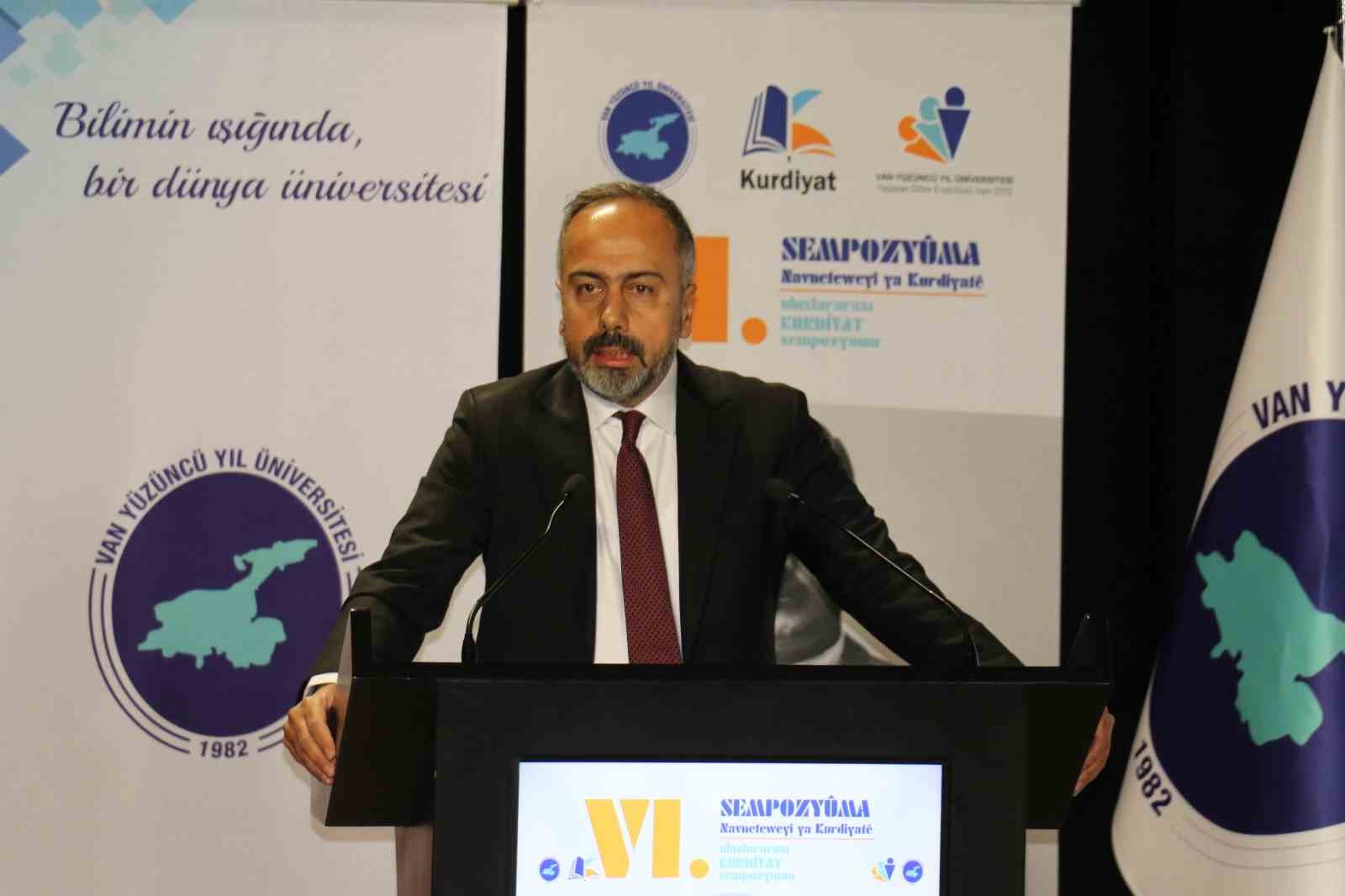 Van YYÜ’de 6. Uluslararası Kurdiyat Sempozyumu başladı