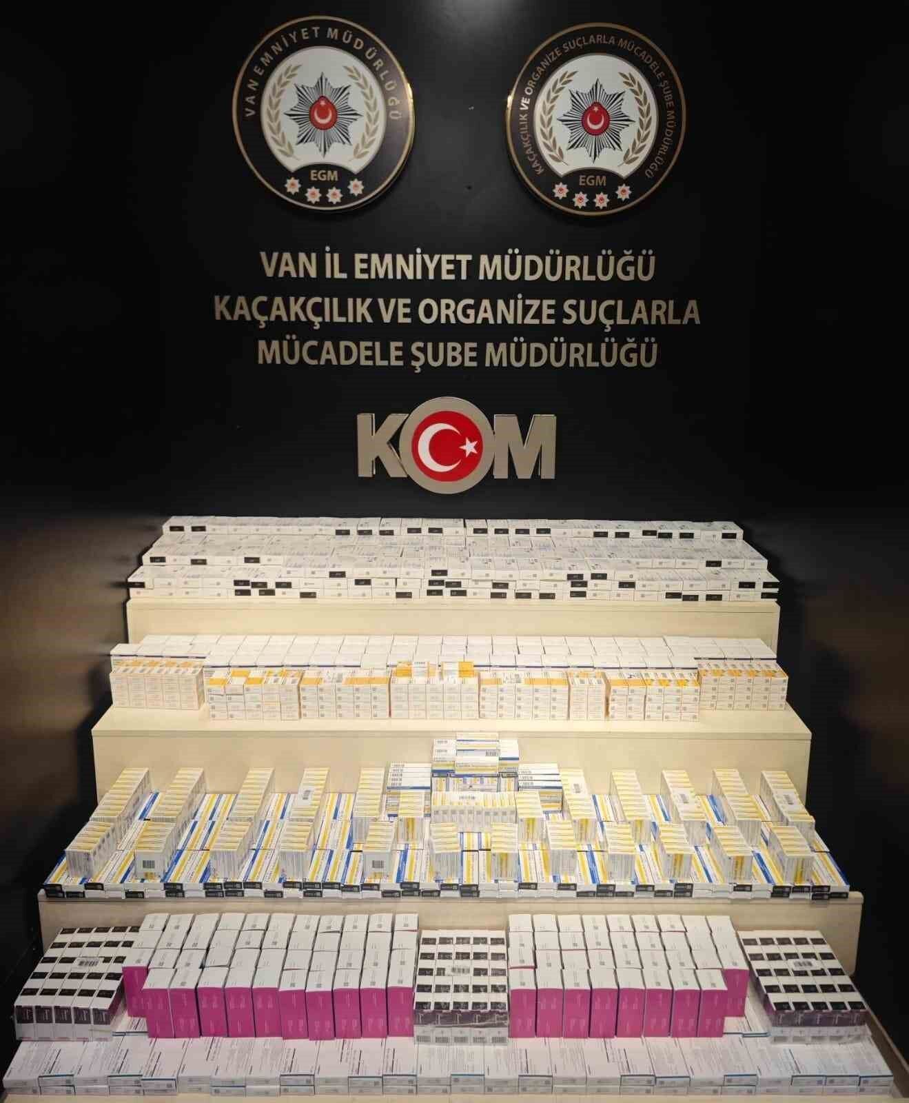 Van’da gümrük kaçakçılığı operasyonu