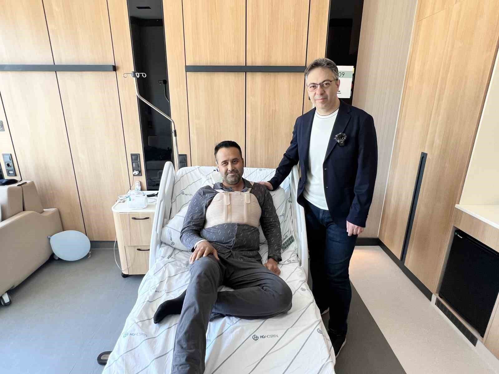 Nadir görülen hastalıktan başarılı operasyonla kurtuldu