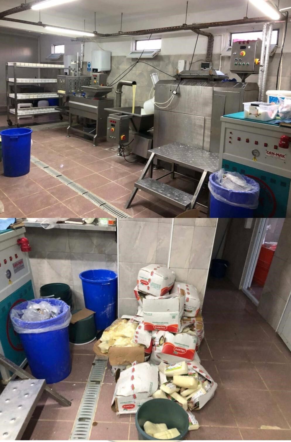 Sakarya’da 1,5 milyonluk sahte kaşar peyniri operasyonu