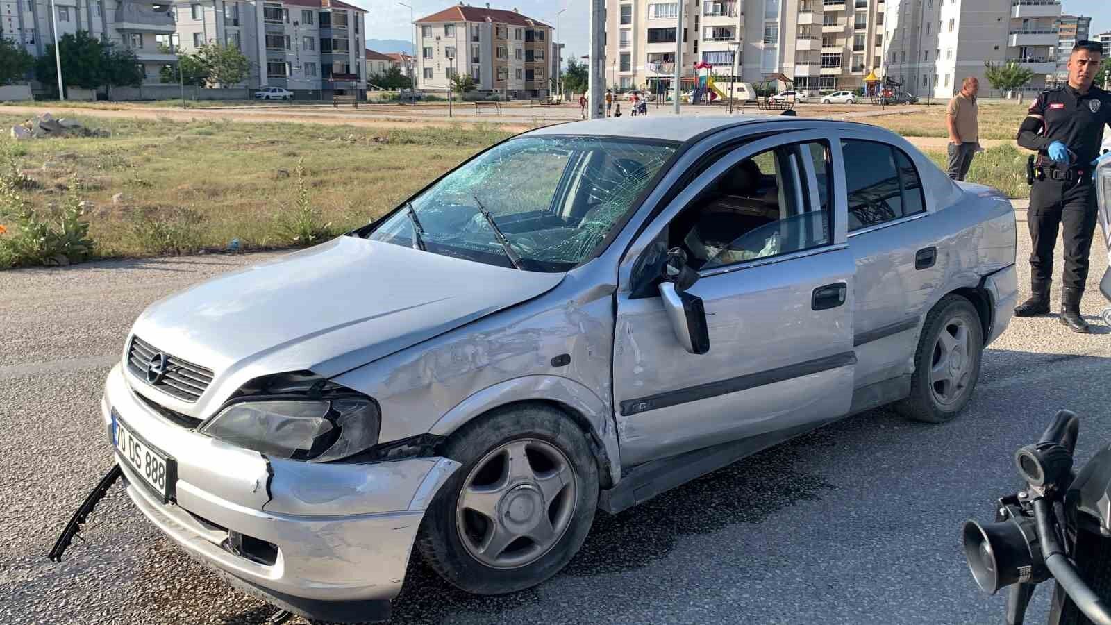 Polisten kaçan 15 yaşındaki sürücü kaza yapınca yakalandı
