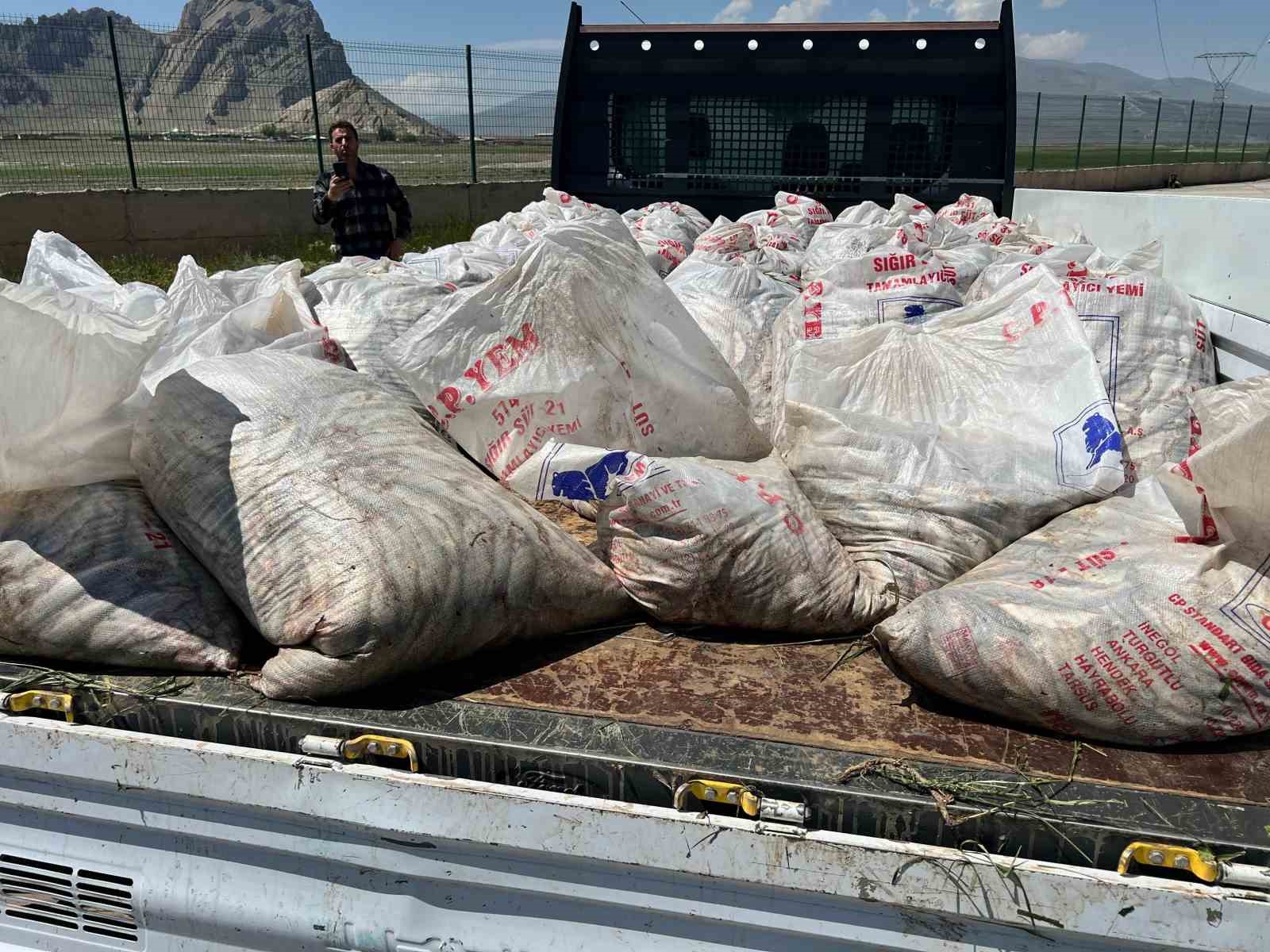 Ağrı’da 2 ton kaçak inci kefali ele geçirildi