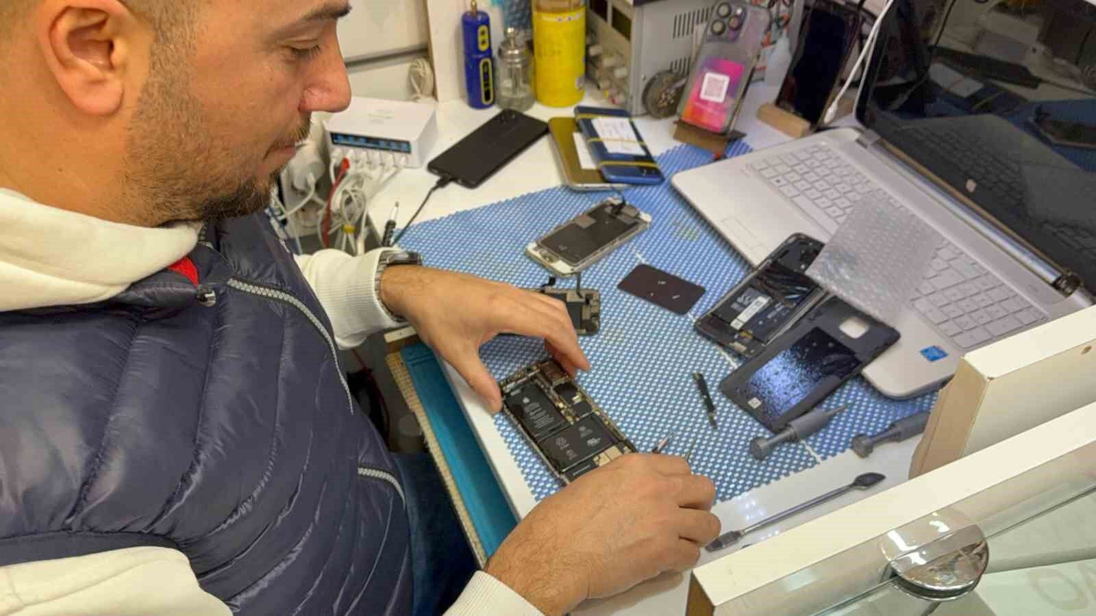 Sıfır telefon yerine tamir arttı