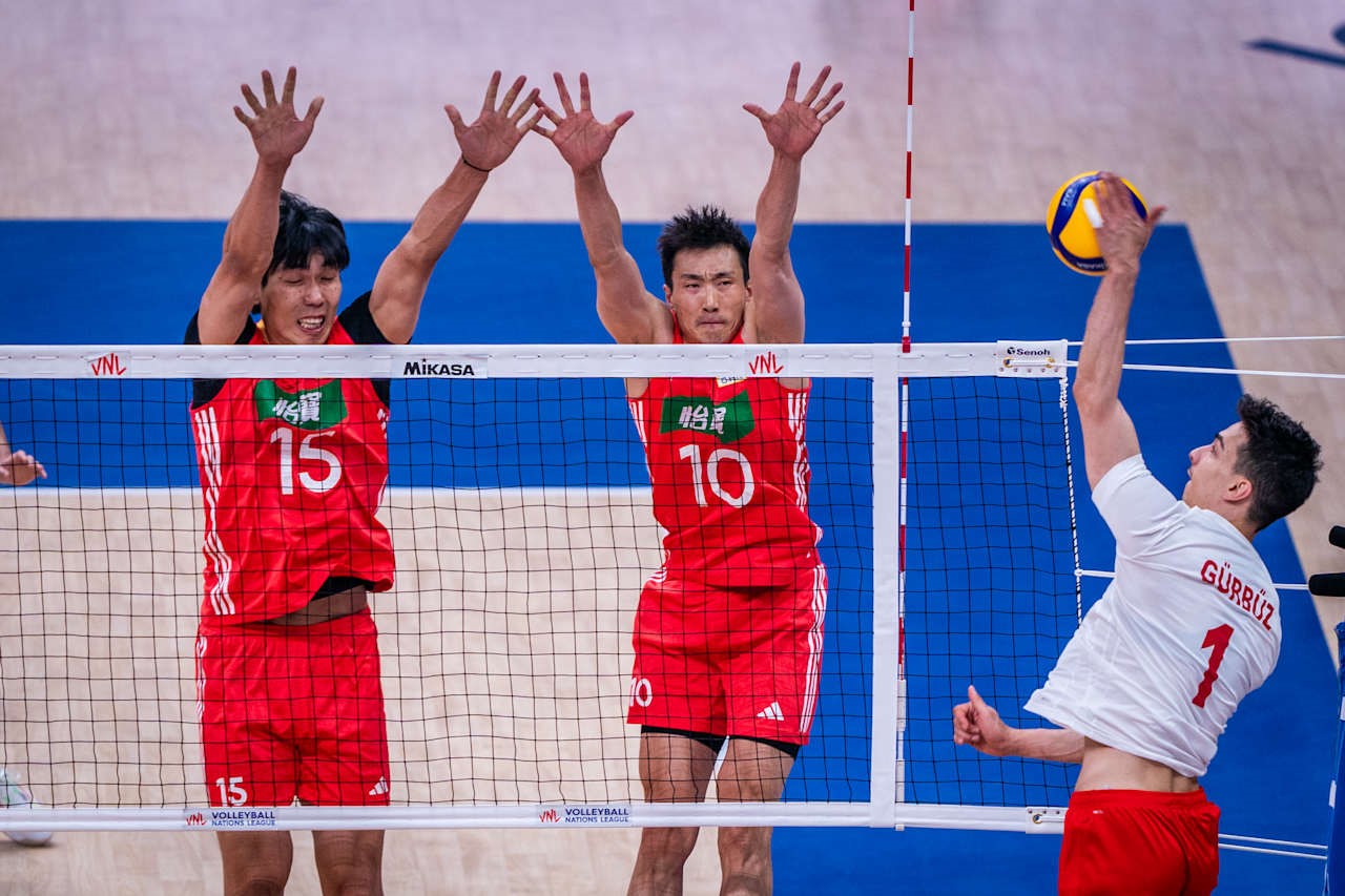 A Milli Erkek Voleybol Takımı, Milletler Ligi’ndeki ilk galibiyetini aldı