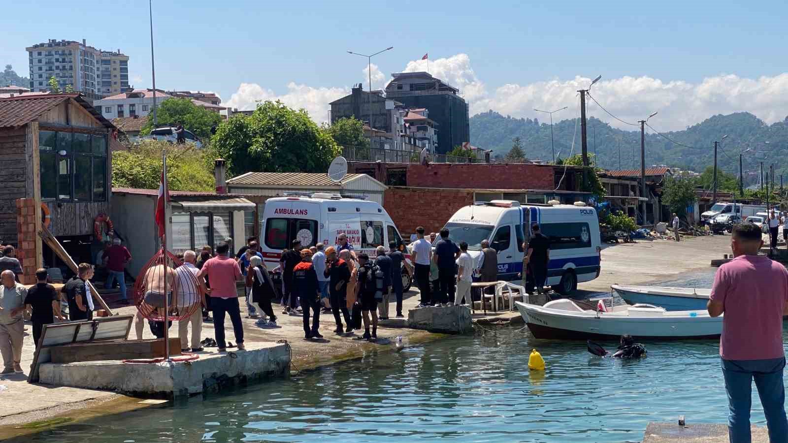 Trabzon’da denize giren 15 yaşındaki çocuk boğuldu