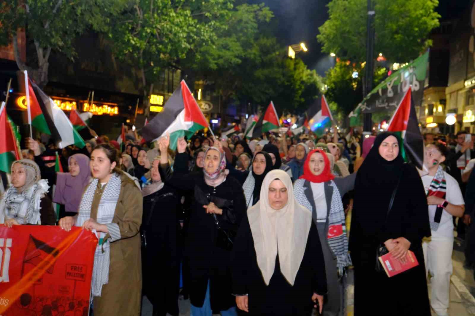 Van’da Gazze için küresel yürüyüş