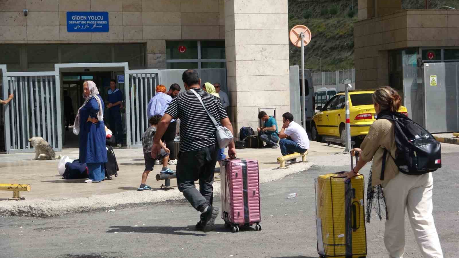 İran-İsrail çatışmalarının 6’ncı gününde Kapıköy’de yoğunluk azaldı