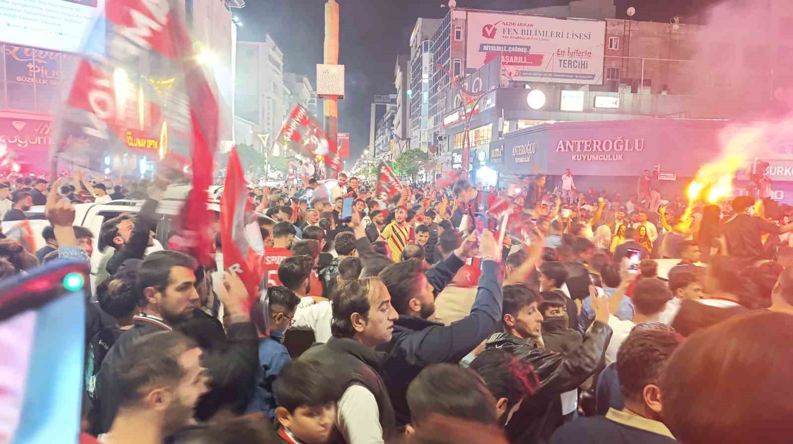 Van’da şampiyonluk coşkusu