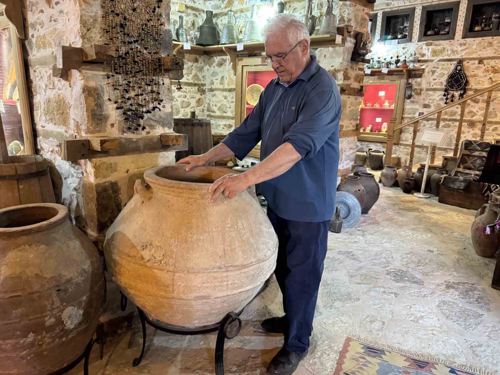 2 bin yıllık küp tarihi Sarıhacılar köyündeki müzede sergileniyor