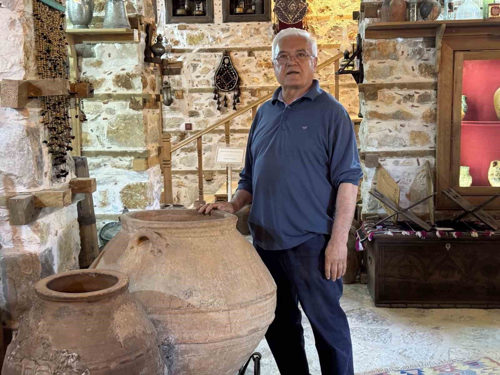 2 bin yıllık küp tarihi Sarıhacılar köyündeki müzede sergileniyor