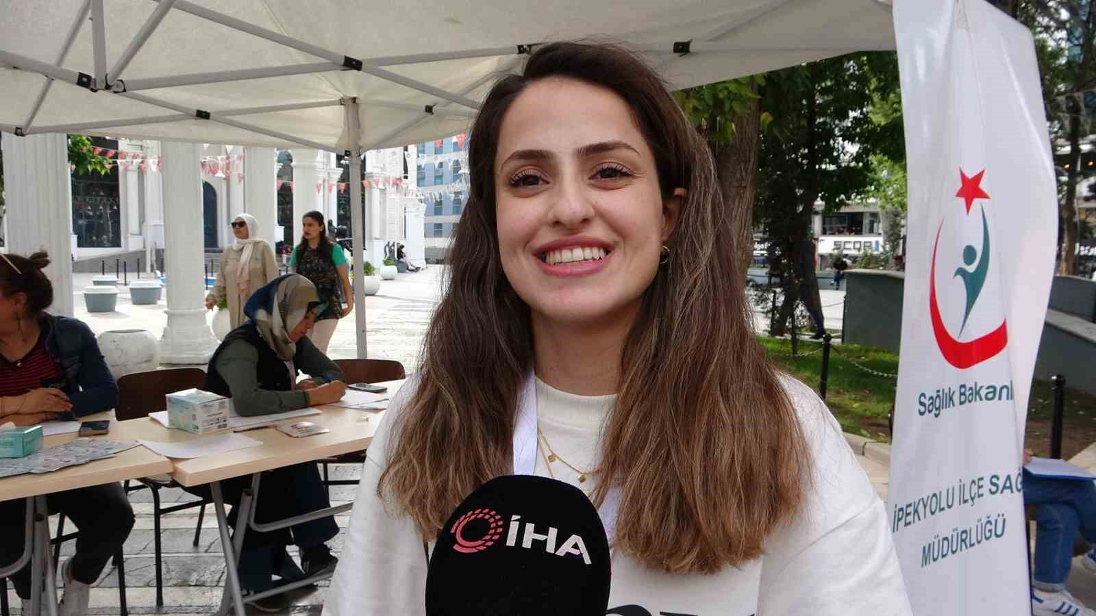 İpekyolu Sağlık Müdürlüğünden sigara ve obezite ile mücadele standı