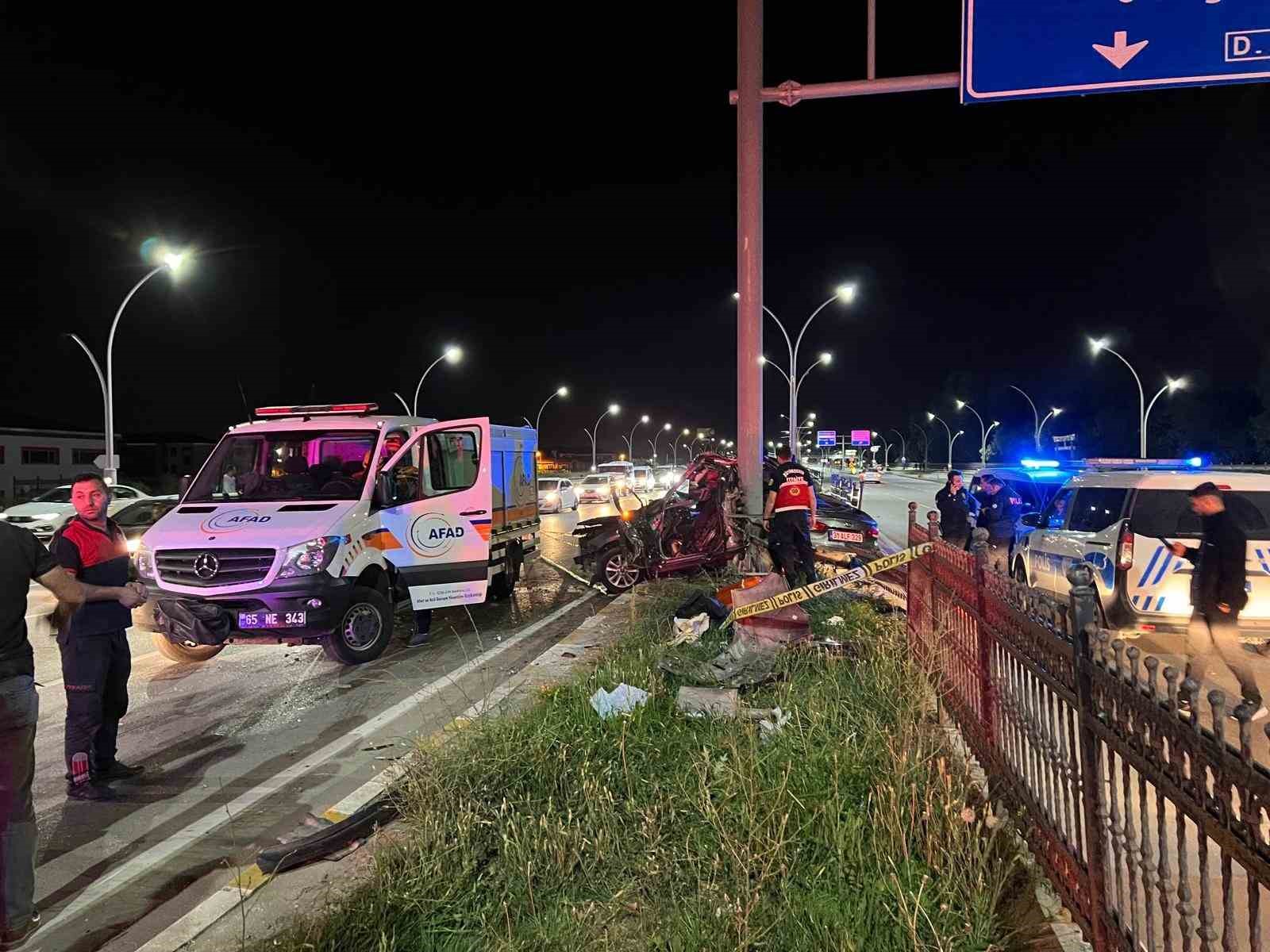 Van’da trafik kazası: 1 ölü