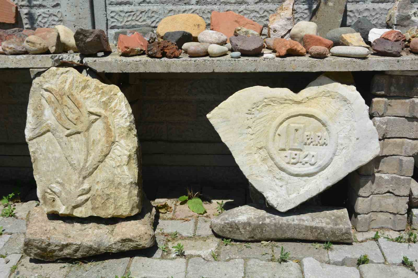 Taşlara kazınan bir tutku: Evinin bahçesini, Türk-İslam Eserleri Müzesi’ne çevirdi