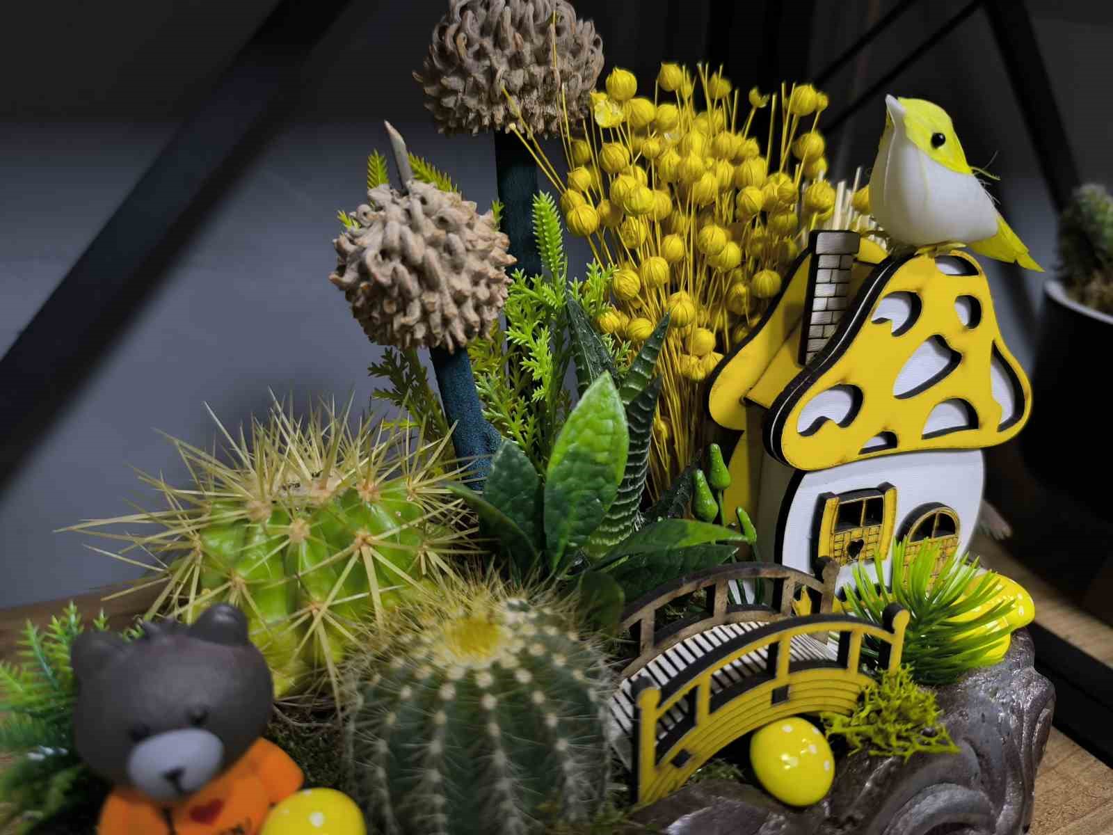 Kırşehir’de vatandaşlar teraryum ve canlı çiçeklere yöneldi