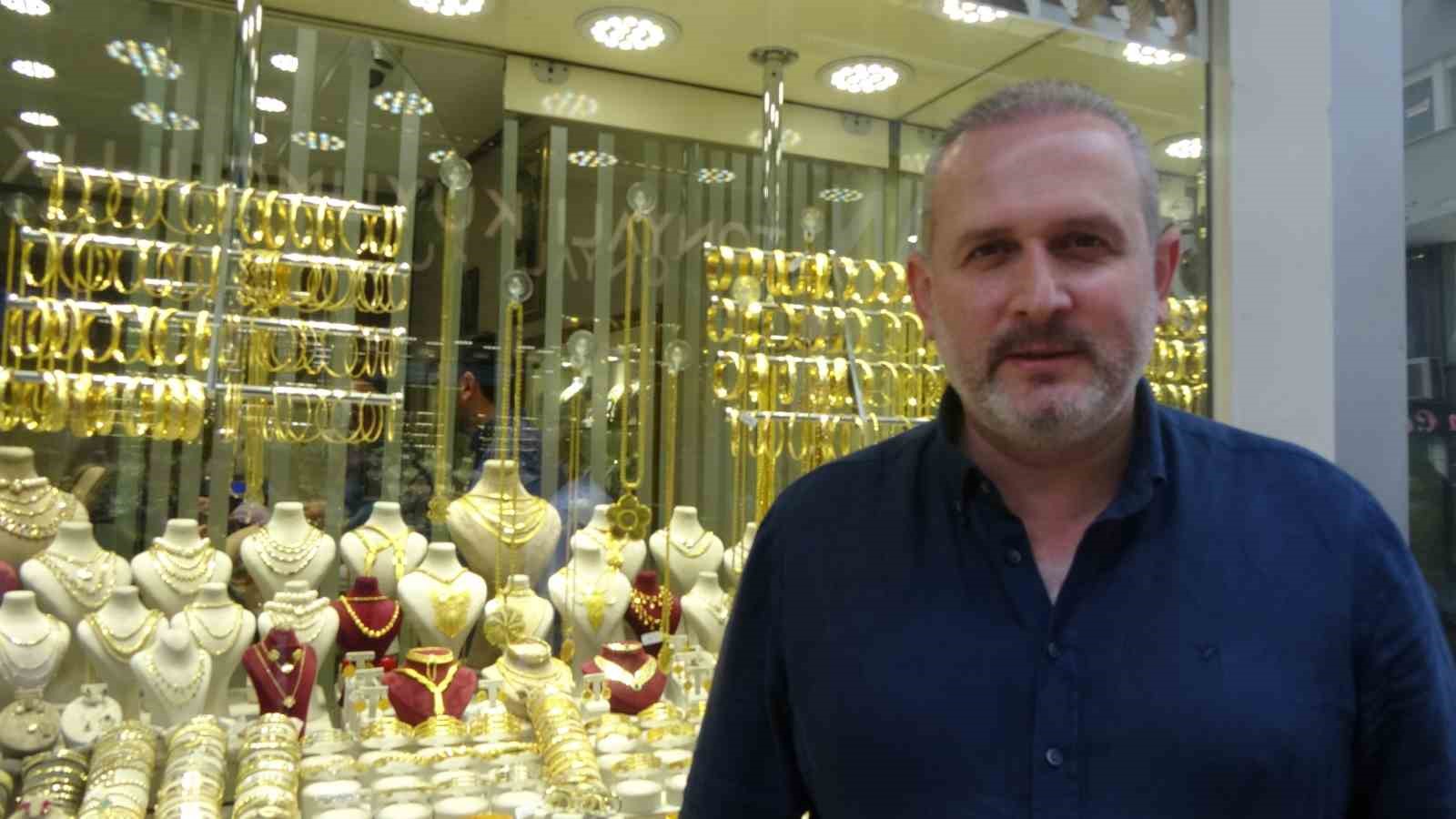 Trabzonlu kuyumcuların umudu düğün sezonunda